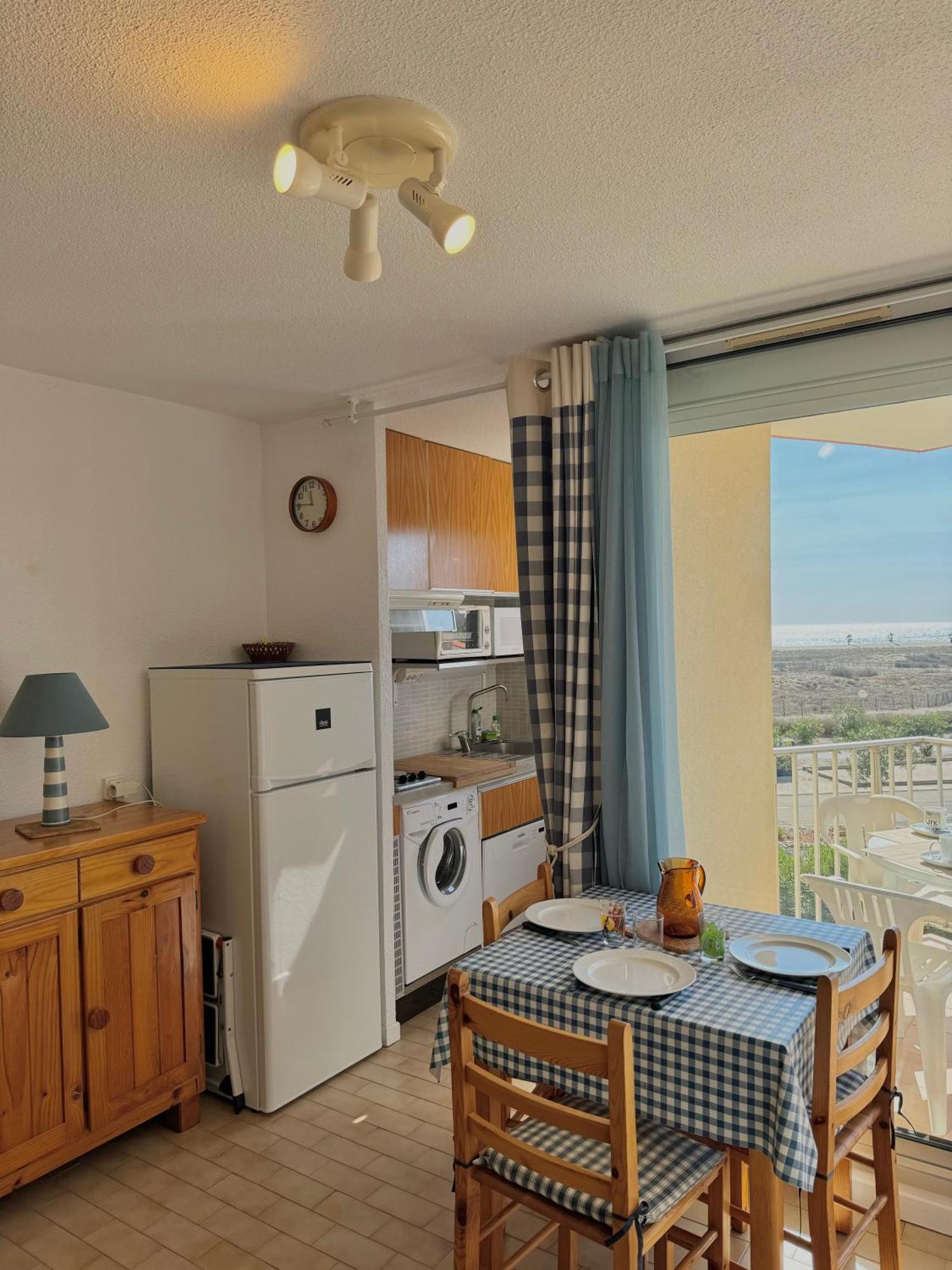 Studio 3 Personnes Acces Direct Plage - Parking Prive - 3Tvp30 Le Barcares Exterior photo