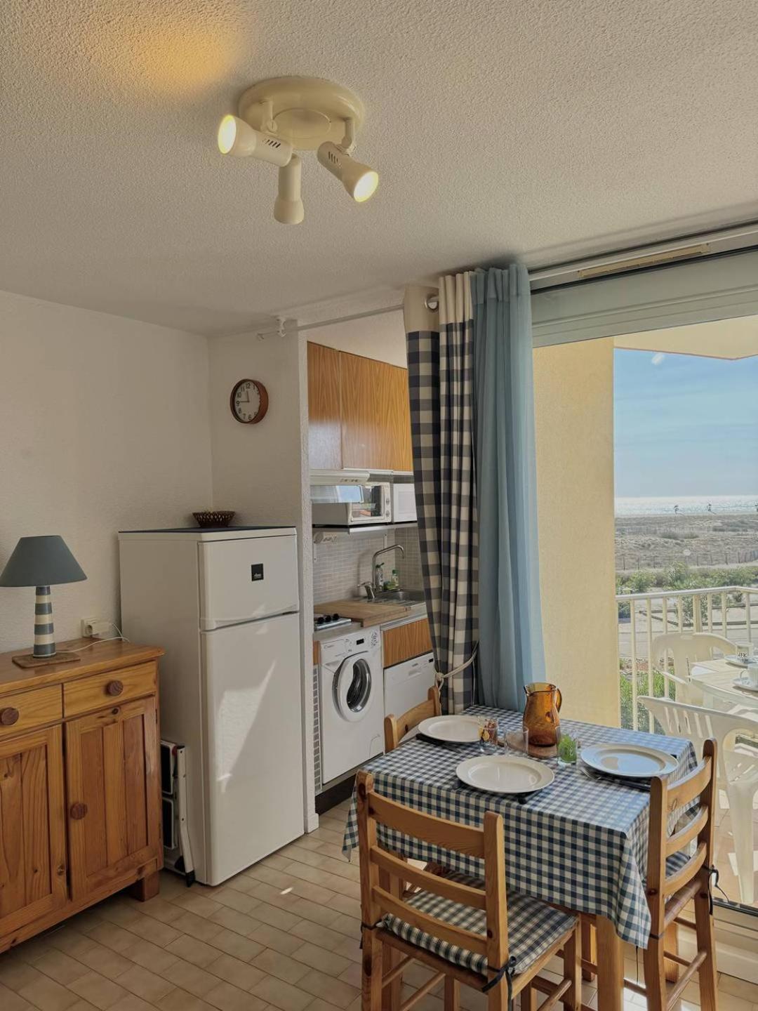 Studio 3 Personnes Acces Direct Plage - Parking Prive - 3Tvp30 Le Barcares Exterior photo